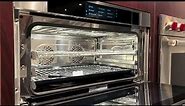 A complete walkthrough of the all new Wolf CSO3050/CSOP3050 Series Convection Steam Oven!!!