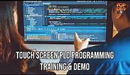 Touch Screen PLC Programming Training & Demo