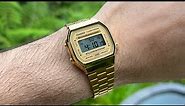 Casio Vintage Gold Classic Watch Unboxing | A168WG-9VT