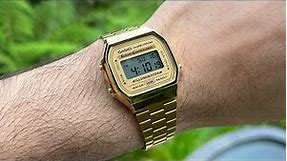 Casio Vintage Gold Classic Watch Unboxing | A168WG-9VT