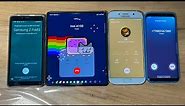 Inoi A150 vs Galaxy Samsung Fold Incoming Call Hold Samsung A7 (2017) vs S8 Samsung