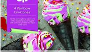Co-op is selling RAINBOW Unicorn horn ice creams and they look AMAZING