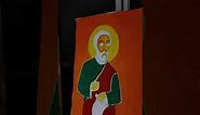 ቅዱሳን ሥዕላት አሳሳል ትምህርት/Ethiopian Orthodox Tewahedo church icon painting.