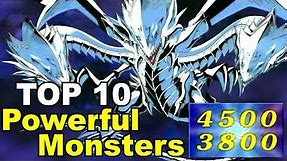 TOP 10: Most Powerful Yugioh Monsters!