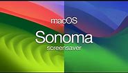 Apple MacOS Screensaver - Sonoma (4K version)