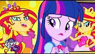Equestria Girls | Twilight Sparkle VS Sunset Shimmer | MLP EG Movie