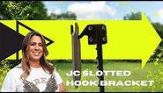 The JC Slotted Hook Bracket by JC Steel Targets