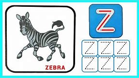 Tracing | Tracing Letter Z | Tracing Letters For Kids | Practice Writing Letter Z