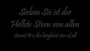 Rammstein-Sonne lyrics w/ English trans.