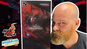 Hot Toys Armorized Deadpool Marvel Figure Unboxing | Unsealed and Revealed