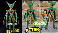 Cell Imperfect First Form Dragon Ball Z S.H.Figuarts Unboxing & CUSTOM