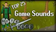 Top 25 Recognizable RuneScape Game Sounds