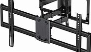 USX MOUNT Full Motion TV Wall Mount for 47-90 inch TVs Universal Swivels Tilts Extension Leveling Hold up to 132lb Max VESA 600x400mm, 16" Wood Stud