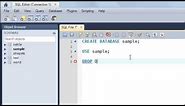 SQL Tutorial - 5: Create, Use and Drop Databases
