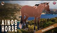 AINOS HORSE, wild horses from the source of life in Kefalonia, HORSE BREEDS