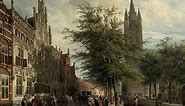 Cornelis Springer’s Dreamlike Paintings of 19th-Century Dutch Towns and Cities