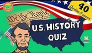 US History Quiz | 40 hard trivia questions and answers about the US. Are you good enough?