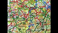map of Birmingham England