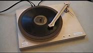 78rpm Direct Drive DIY Turntable Playing Al Jolson "There's A Rainbow 'Round My Shoulder" (1928)