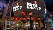 Las Vegas Tom's Urban Breakfast VS Dinner & news on rebranding to Tom's Watch Bar