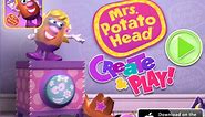 Mrs. Potato Head - Create & Play Part 1 - Best iPad app demo for kids - Ellie