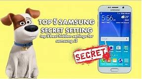 Top 5 Secret Hidden Features In Samsung Galaxy J2