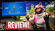 Vi Skin Review! *NEW* Fortnite Crew Pack! REACTIVE TEST and Combos! (Fortnite Battle Royale)