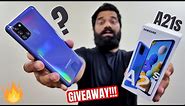 Samsung Galaxy A21s Unboxing & First Look - Infinity-O Display | 5000mAh | 48MP | GIVEAWAY🔥🔥🔥