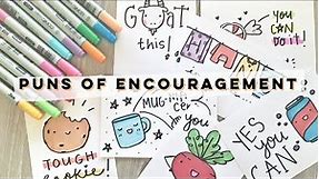 Puns of Encouragement! | Doodles by Sarah