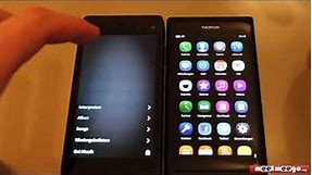 Nokia N9 vs. N950