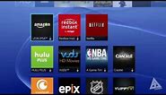 PS4 UI Walkthrough -- DVR, Twitch, Apps, Store (Playstation 4 User Interface)