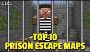 TOP 10 Prison Escape Maps For Minecraft | Free Download | Java/Pocket Edition