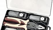 5 in 1 All Purpose Versatile Heavy Duty Tool Kit - Multifunctional Pliers 5 In 1 Versatile Tool Kit, Durable Dual-Color PVC Handle Pliers, Portable Hand Toolbox General Repair Screwdriver Pliers (#2)