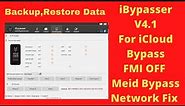 iBypasser V4.1 iCloud Bypass Tool Free Download. Repair and Bypass iCloud Activation Lock