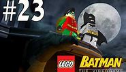 Lego Batman - Part 23 Scarecrow In The Dark Night! (HD Walkthrough)