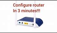 How to configure Netlink Router within 3 minutes???