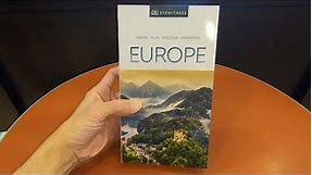 DK EYEWITNESS EUROPE TRAVEL GUIDE BOOK CLOSE UP AND INSIDE LOOK