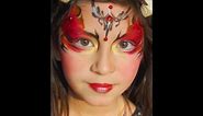 Devil Face Paint Design VIDEO Tutorial