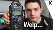 Tascam DR-40X Review (Noise, Battery Life and more things tested!)