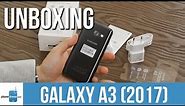 Samsung Galaxy A3 (2017) unboxing and first look