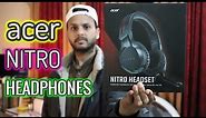 Acer Nitro Gaming Headphones | Unboxing And Review | Budget Gaming Headsets Under 1500