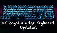 RK Royal Kludge Typewriter Style Mechanical Keyboard updated review