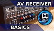 How to setup an AV Receiver // Home Theater Basics