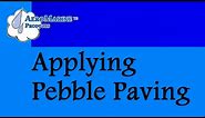 How to apply pebble paving epoxy by AeroMarine Products
