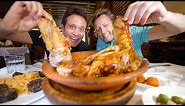 Spanish Food Tour - ULTIMATE FOOD TOUR in Madrid!! Best Restaurants + Tapas in Spain!!