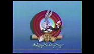 Bugs Bunny "Happy Birthday Bugs" animated logo
