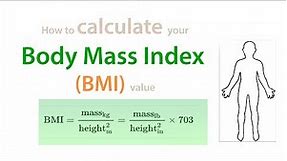 How to calculate Body Mass Index (BMI)
