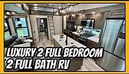 Luxury 2 Bedroom 2 Full Bath w/ Loft Fifth Wheel! 2023 Grand Design Solitude 391DL