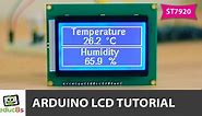 Arduino Lcd Tutorial St7920 | 12864 lcd i2c 업데이트