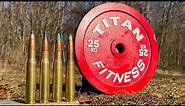 50 Cal vs Steel Olympic Weight 🏋